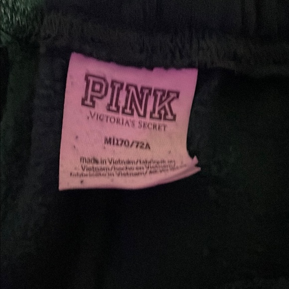 Victoria's Secret PINK Green Tracksuit Sweatshirt hoodie and sweatpants - Picture 6 of 7